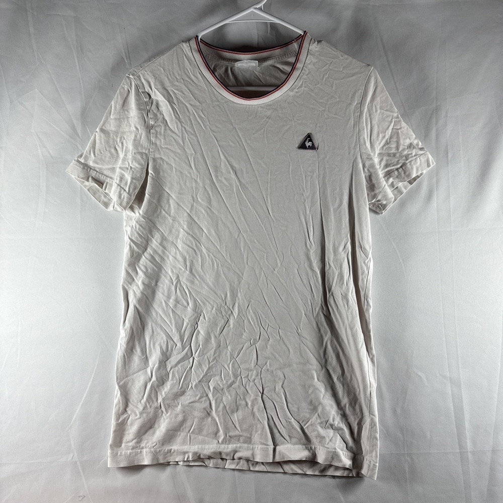 Le Coq Sportif White Small Mens T Shirt